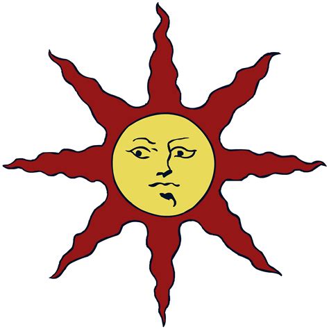 dark souls sun symbol.
